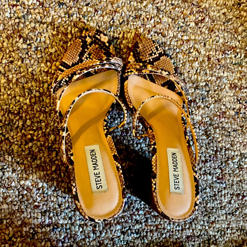Steve Madden sandals, heels